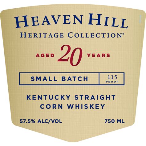 heaven hill heritage collection 20 year